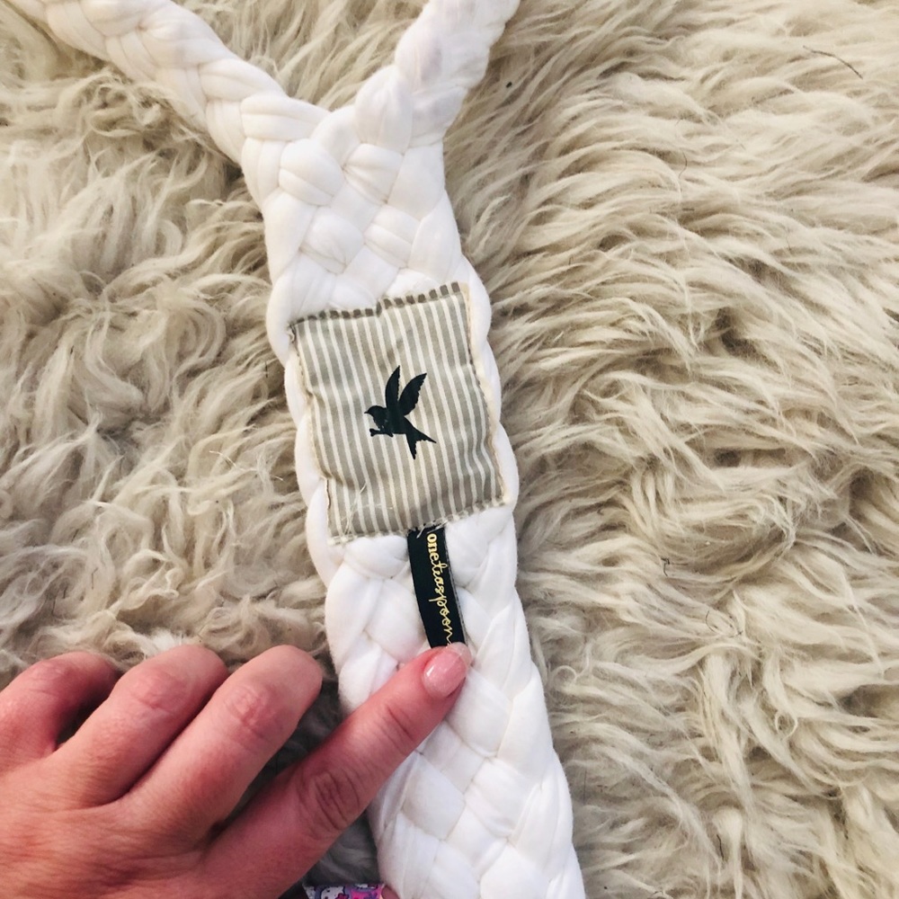 One Teaspoon White Braided Harness NWOT - Picture 3 of 5